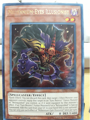 Millennium-Eyes Illusionist - LED2-EN001 - Ultra Rare 