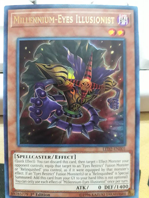 Millennium-Eyes Illusionist - LED2-EN001 - Ultra Rare 