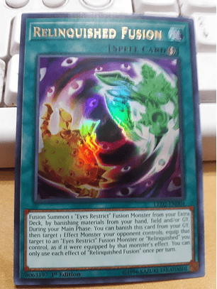 Relinquished Fusion - LED2-EN004 - Ultra Rare