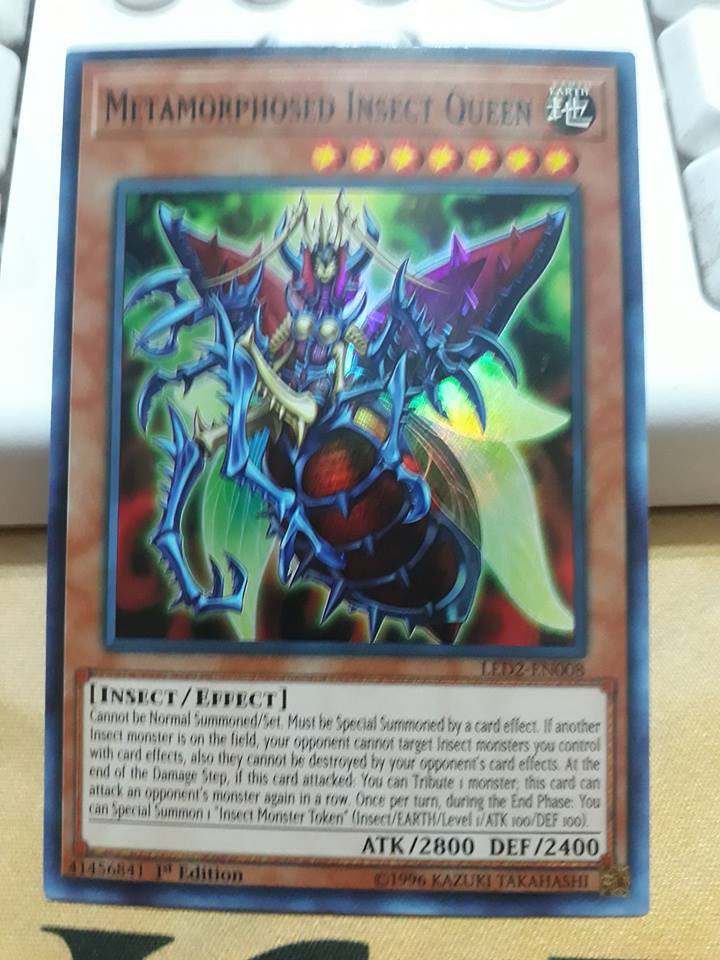 Metamorphosed Insect Queen - LED2-EN008 - Super Rare 1