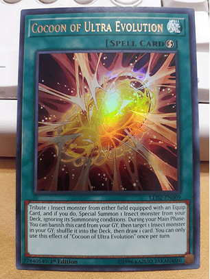 Cocoon of Ultra Evolution - LED2-EN009 - Ultra Rare