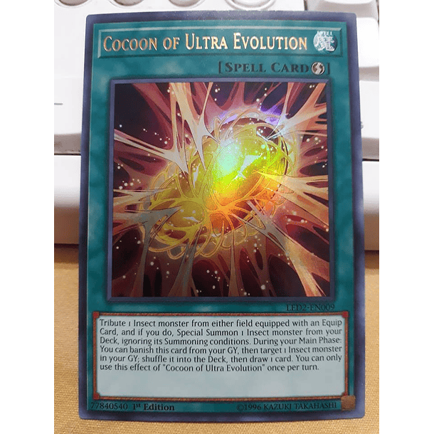 Cocoon of Ultra Evolution - LED2-EN009 - Ultra Rare