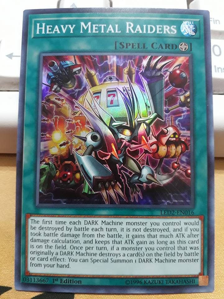 Heavy Metal Raiders - LED2-EN016 - Super Rare 1