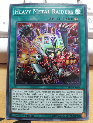 Heavy Metal Raiders - LED2-EN016 - Super Rare