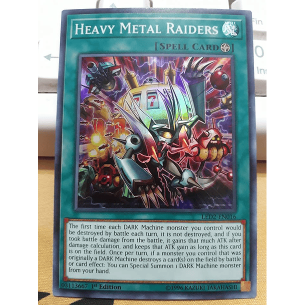Heavy Metal Raiders - LED2-EN016 - Super Rare