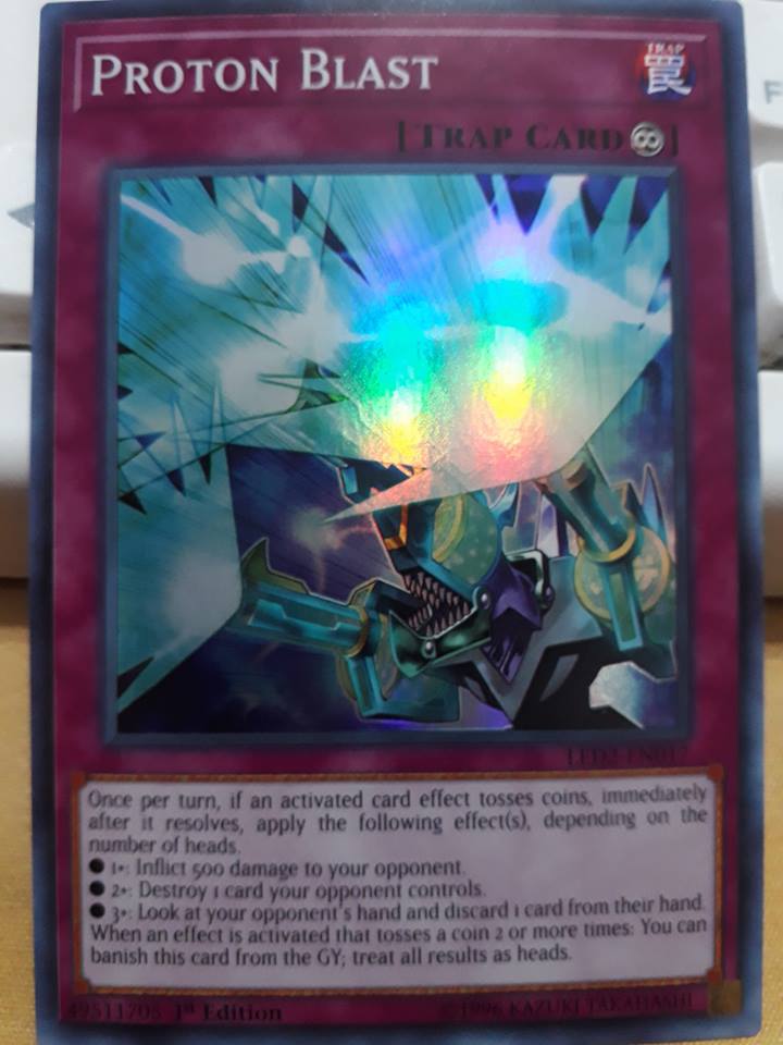 Proton Blast - LED2-EN017 - Super Rare  1