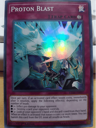 Proton Blast - LED2-EN017 - Super Rare 