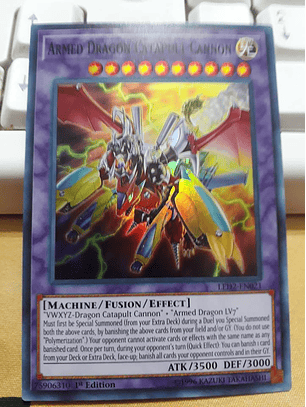 Armed Dragon Catapult Cannon - LED2-EN021 - Super Rare