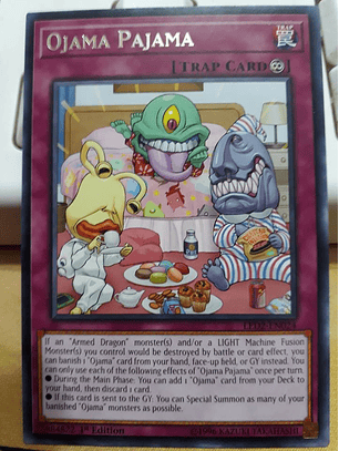 Ojama Pajama - LED2-EN024 - Rare (ALEMAN)