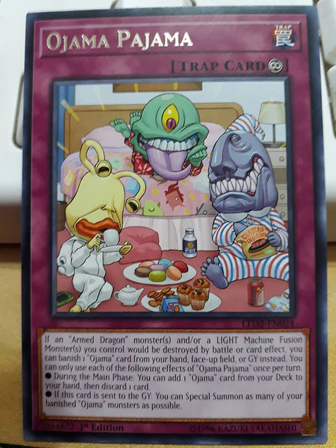 Ojama Pajama - LED2-EN024 - Rare (ALEMAN)