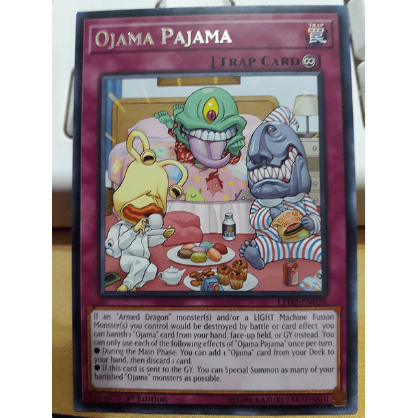 Ojama Pajama - LED2-EN024 - Rare (ALEMAN)