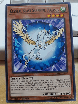 Crystal Beast Sapphire Pegasus - LED2-EN042 - Common