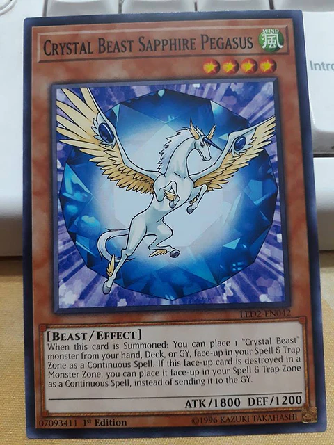 Crystal Beast Sapphire Pegasus - LED2-EN042 - Common