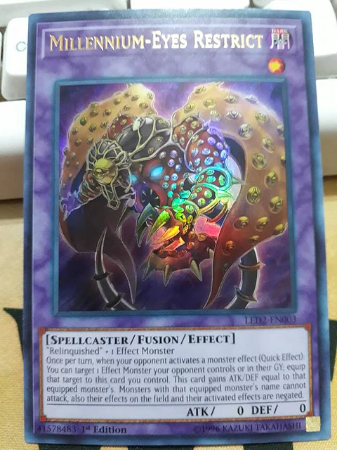 Millennium-Eyes Restrict - LED2-EN003 - Ultra Rare 
