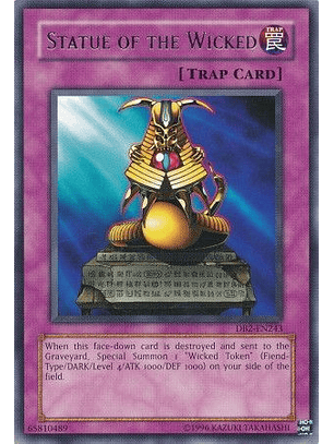 Statue of the Wicked - DB2-EN243 - Rare