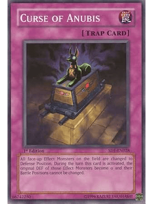 Curse of Anubis - SD1-EN028 - Common