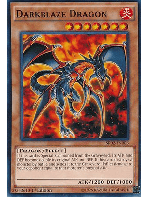Darkblaze Dragon - SR02-EN006 - Common 