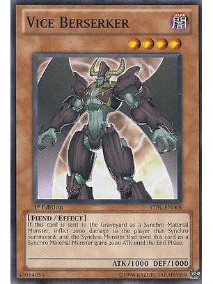 Vice Berserker - STBL-EN008 - Common 