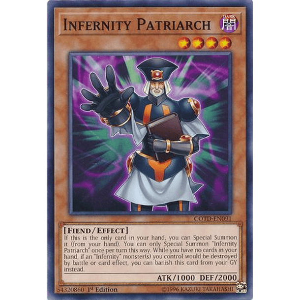 Infernity Patriarch - COTD-EN091 - Common 