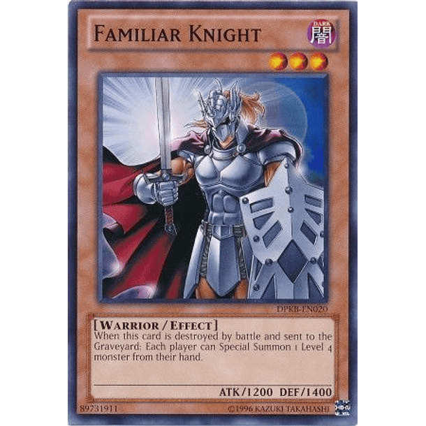 Familiar Knight - DPKB-EN020 - Common 