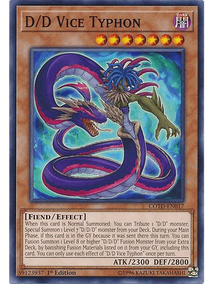 D/D Vice Typhon - COTD-EN017 - Common