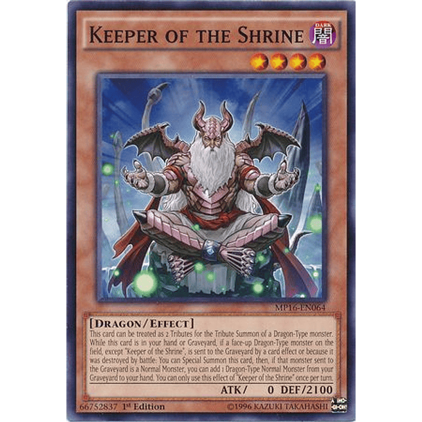 Keeper of the Shrine - MP16-EN064 - Common