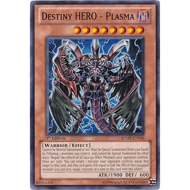 Destiny Hero - Plasma - RYMP-EN036 - Common