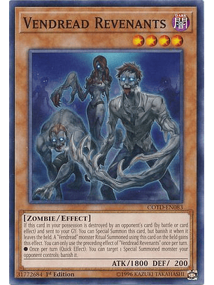 Vendread Revenants - COTD-EN083 - Common