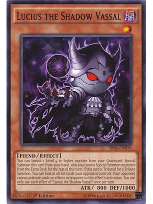 Lucius the Shadow Vassal - SR01-EN010 - Common 