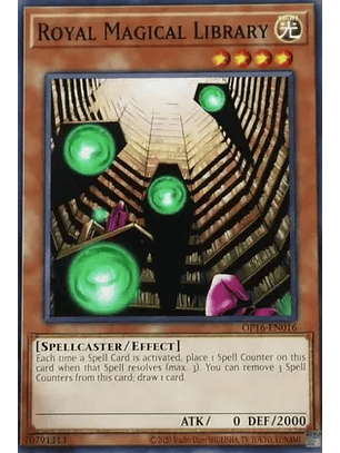 Royal Magical Library - OP16-EN016 - Common 