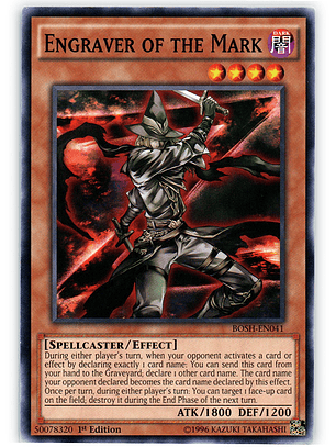 Engraver of the Mark - BOSH-EN041 - Common