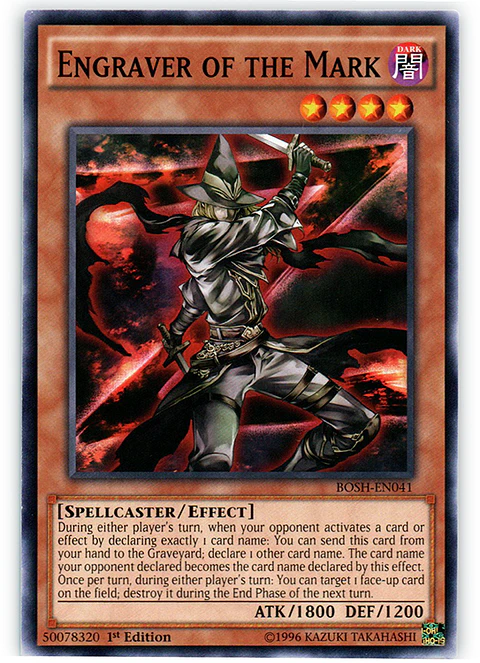 Engraver of the Mark - BOSH-EN041 - Common