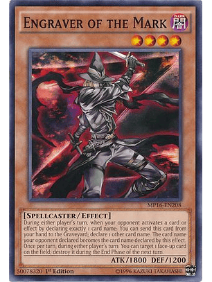 Engraver of the Mark - MP16-EN208 - Common 