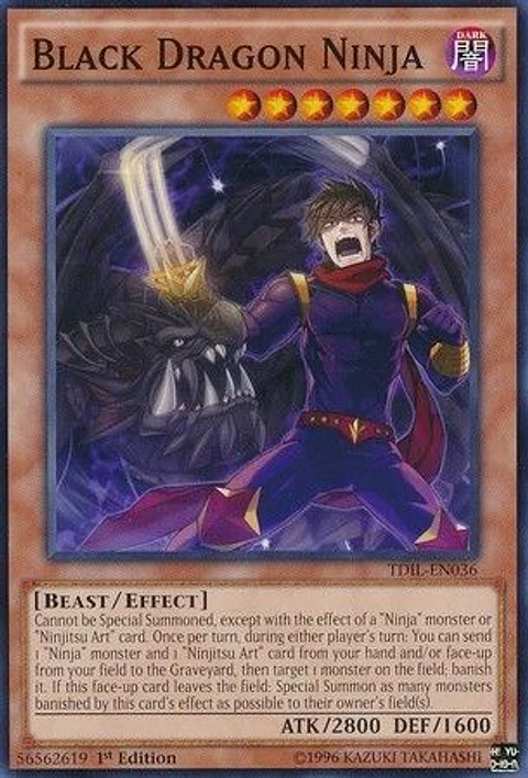 Black Dragon Ninja - MP17-EN086 - Common