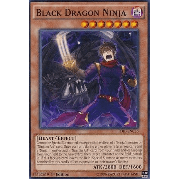 Black Dragon Ninja - MP17-EN086 - Common