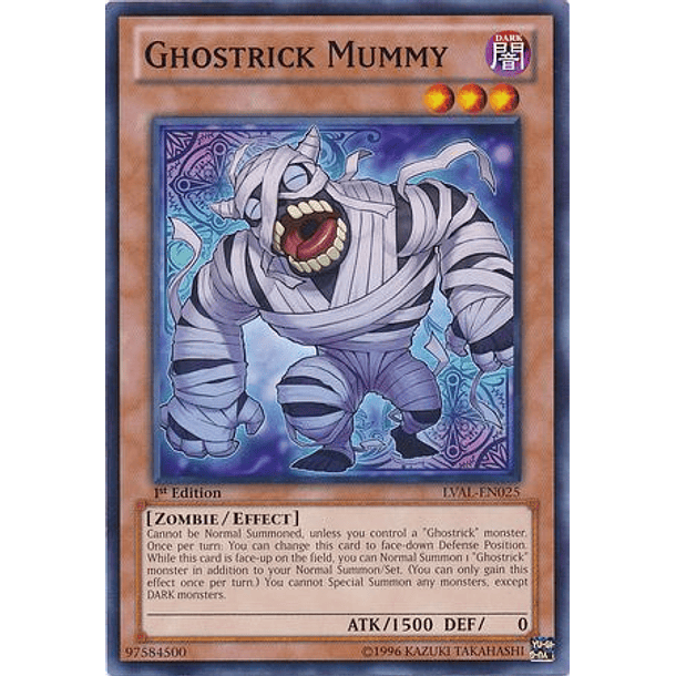 Ghostrick Mummy - LVAL-EN025 - Common