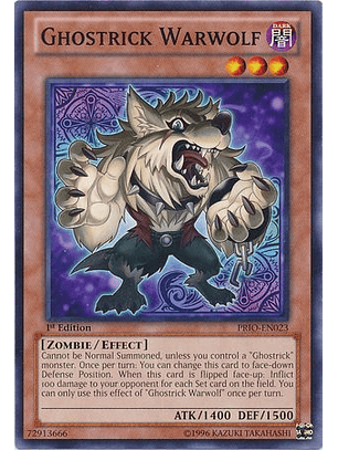 Ghostrick Warwolf - PRIO-EN023 - Common