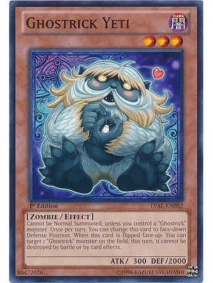 Ghostrick Yeti - LVAL-EN082 - Common