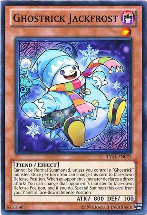 Ghostrick Jackfrost - LVAL-EN021 - Common