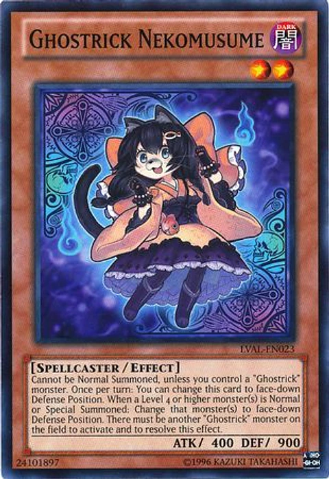 Ghostrick Nekomusume - LVAL-EN023 - Common 