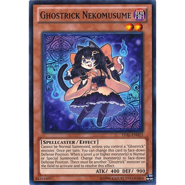 Ghostrick Nekomusume - LVAL-EN023 - Common 