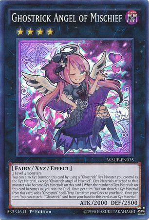 Ghostrick Angel of Mischief - WSUP-EN035 - Super Rare 1