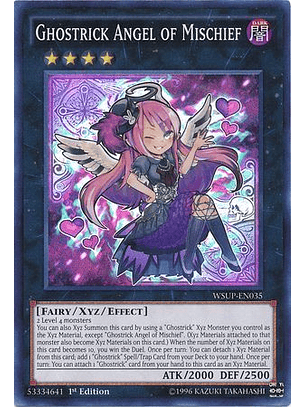 Ghostrick Angel of Mischief - WSUP-EN035 - Super Rare