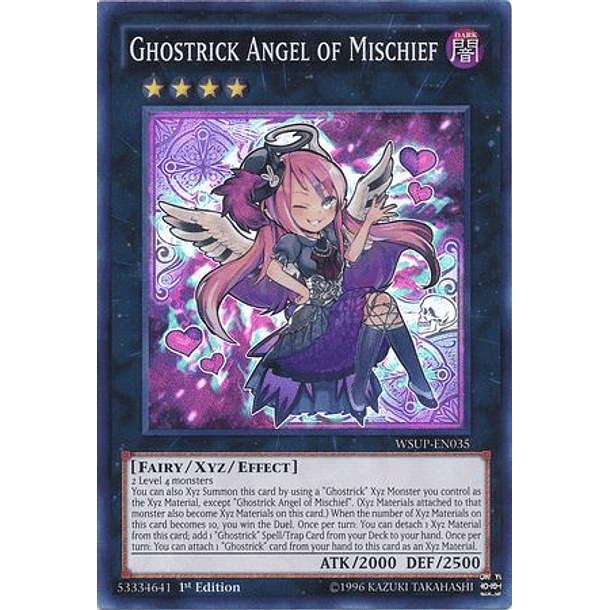 Ghostrick Angel of Mischief - WSUP-EN035 - Super Rare