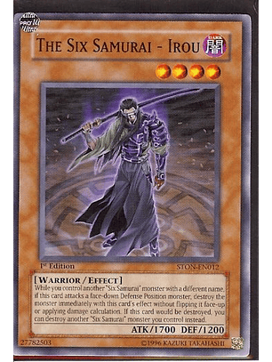 The Six Samurai - Irou - STON-EN012 - Common