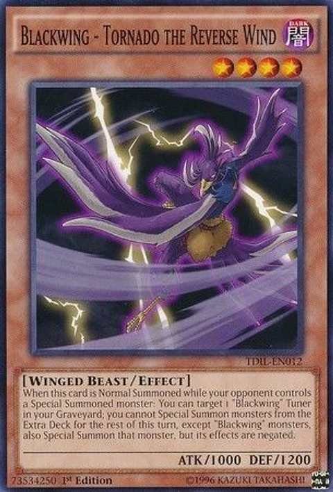 Blackwing - Tornado the Reverse Wind - TDIL-EN012 - Common 