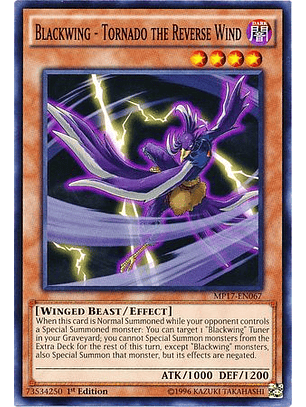 Blackwing - Tornado the Reverse Wind - MP17-EN067 - Common 