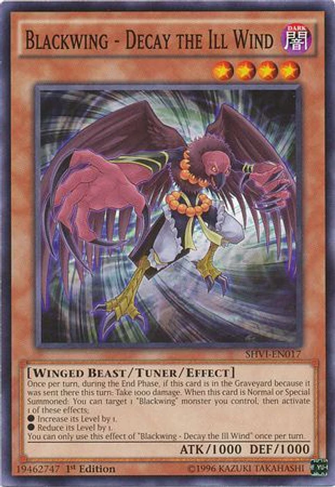 Blackwing - Decay the Ill Wind - MP17-EN009 - Common