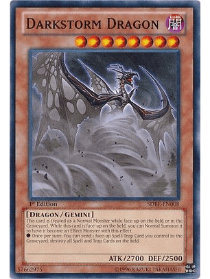 Darkstorm Dragon - SDBE-EN008 - Common