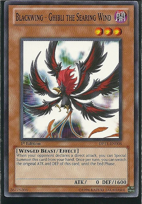 Blackwing - Ghibli the Searing Wind - DP11-EN008 - Common